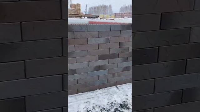 Кирпич облицовочный Флеш Графит Сланец М-150 Магма. Артикул на сайте Kirpich.ru: 20316 и 20262