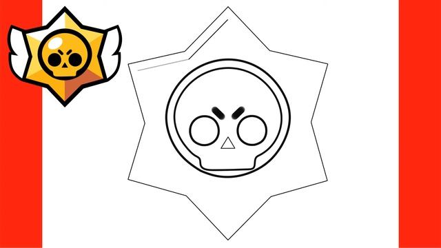HOW TO DRAW THE BRAWL STARS LOGO смотреть онлайн
