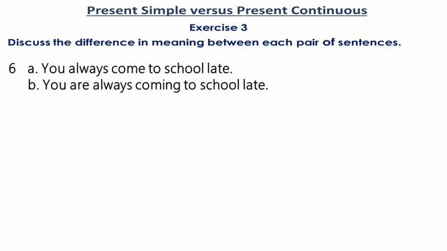 Comparing English Tenses | present simple vs present continuous | Exercise 3 смотреть онлайн