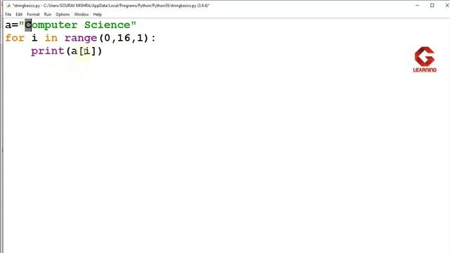 String Basics in Python | Computer Science | Information Practices | Class 11 смотреть онлайн
