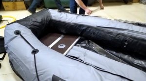 Обзор ПВХ лодки RiverBoats RB350(Киль)  + краткая обучалка установки пола