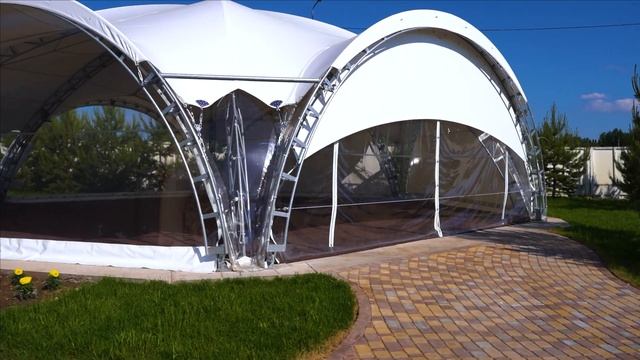 Арочный шатер Подворье, г. Москва смотреть онлайн