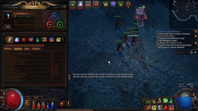 POE | Ruthless With Gold - SRS Build - Levelling - Just For Fun Build