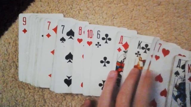 Делаем из карт цепную реакцию!!! смотреть онлайн