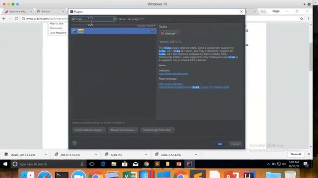 16 Scala Fundamentals - Setup IntelliJ with Scala смотреть онлайн