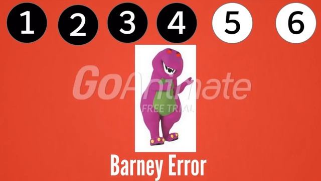 Barney Error 43 (Inspired By Coackoa And CECOfficial IsBack)