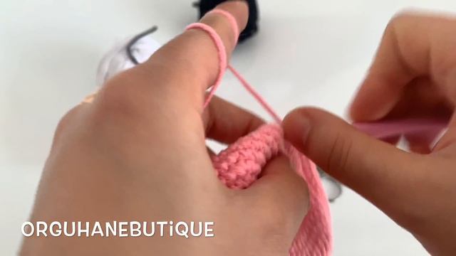 151# Amigurumi Flamingo 1. Bölüm Kafa ?