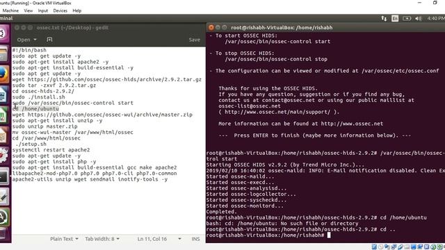OSSEC - Installation and configuration Step-By-Step смотреть онлайн