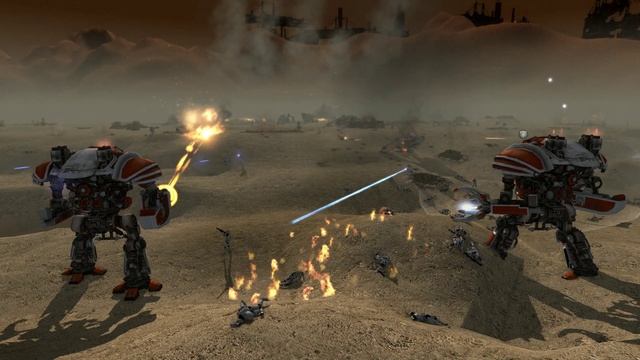 Imperial Knights vs Galactic Republic | Warhammer 40k vs Star Wars | Men of War: Assault Squad 2 смотреть онлайн