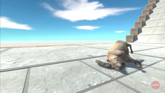 Escape From The Dark T-Rexes - Animal Revolt Battle Simulator смотреть онлайн