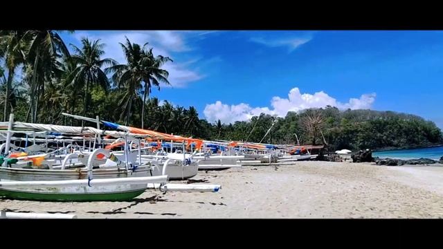 VIRGIN BEACH KARANGASEM BALI | Pantai Pasir Putih yang tersembunyi di Bali смотреть онлайн