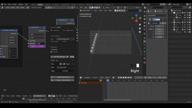 [Tut] Offset Animation in Blender Geometry Nodes смотреть онлайн