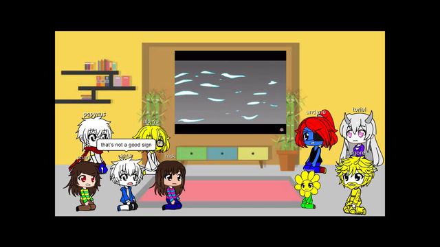 undertale reacts to glitchtale 4 your best friend смотреть онлайн