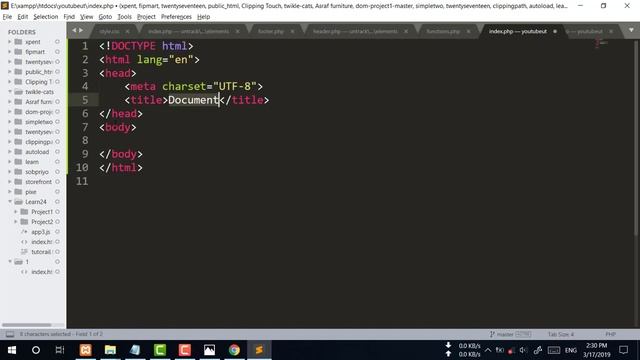 Wordpress Theme Development Part 6 how to work php function with wordpress header footer смотреть онлайн