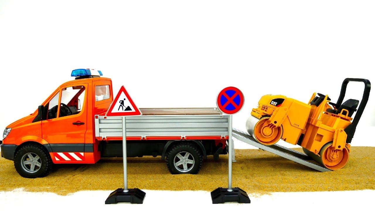 Bruder toys & vehicles for kids - New road & construction vehicle toys смотреть онлайн
