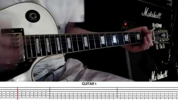 Still Breathing Green Day Guitar Cover and Tutorial With Tabs V2