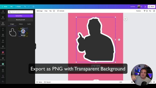 How to Create an Easy Custom Outline Wire Frame in Canva смотреть онлайн