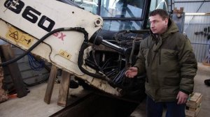 Что я  купил и с чем имеем дело. TEREX- Знакомство с экскаватор погрузчиком