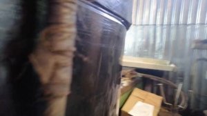 Сварка ПНД, сварка феном, треугольным прутком. Стыковка трубы.