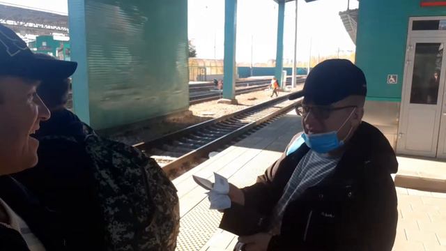 Поезд Самара - Оренбург???А такого нет!!! Или как дядя Миша уехал на первую вахту... смотреть онлайн