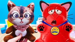 День кота с желейным медведем Валерой | Кото антистрес  подарки на день медведя