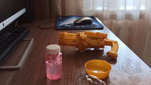 2 месяца спустя. Пистолет для мильных пузырей с AliExpress. Выход из сложившейся ситуации. смотреть онлайн