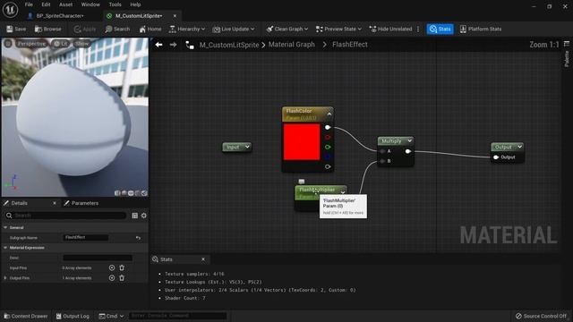 Paper 2D Sprite Flash Tutorial - Unreal Engine 5 смотреть онлайн