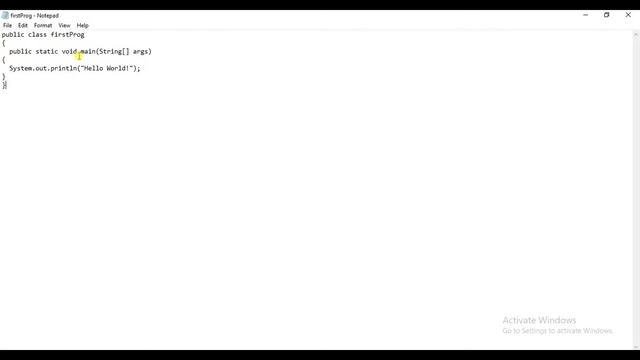 Compiling First Java Program From Command Line - Java Lesson 2 смотреть онлайн