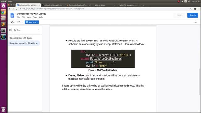 Uploading Files with Django смотреть онлайн