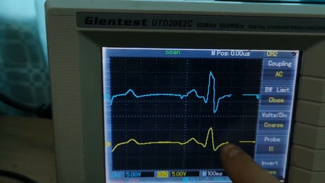Measurement the ECG signal using Oscilloscope and Sound card смотреть онлайн