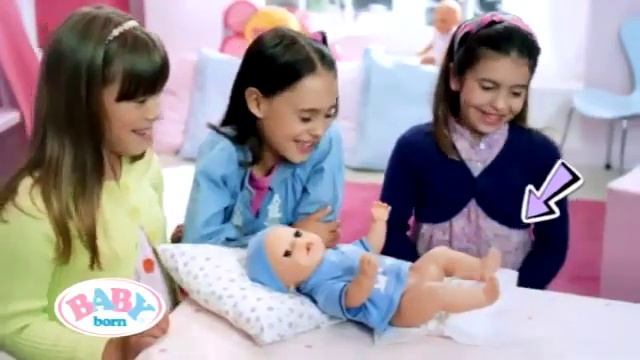 Игрушка Baby Born Кукла интерактивная смотреть онлайн