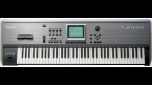 Roland Fantom FA-76 - live ambient track