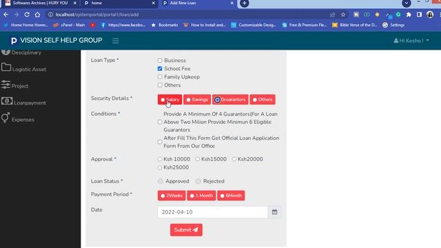 Student Final Year Project - SELF HELP GROUP MANAGEMENT SYSTEM -Starsite programmers смотреть онлайн