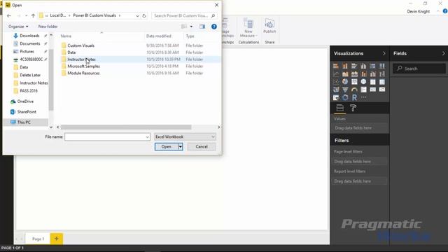 Power BI Custom Visuals - Synoptic Panel смотреть онлайн