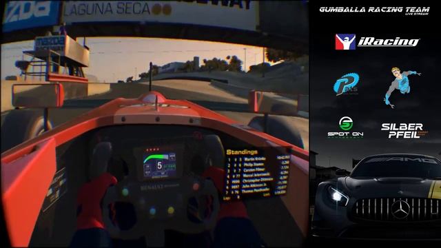 #1 // DSFM - Rennen 3 - Formel Renault 2.0 - Laguna Seca - Oculus Rift смотреть онлайн