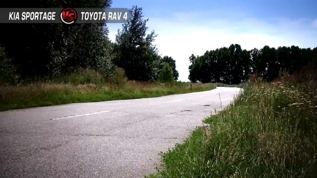 KIA Sportage VS Toyota RAV4. Сравнительный тест смотреть онлайн