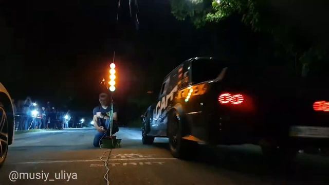 Гонки.Харьков.Нелегальные гонки ночью. смотреть онлайн