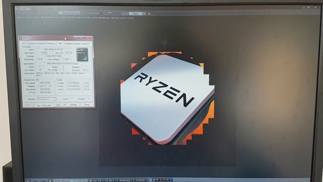 Athlon II X4 640 @ 3,5 Ghz Ryzen Blender Benchmark смотреть онлайн
