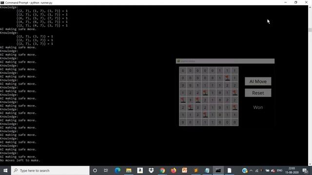 CS50’s Introduction to Artificial Intelligence with Python - Project 1 - Minesweeper смотреть онлайн