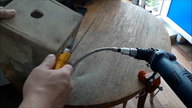 Функционал болгарки с гибким валом !!! смотреть онлайн