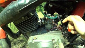 Установка карбюратора PWK-26 на Минск.#3