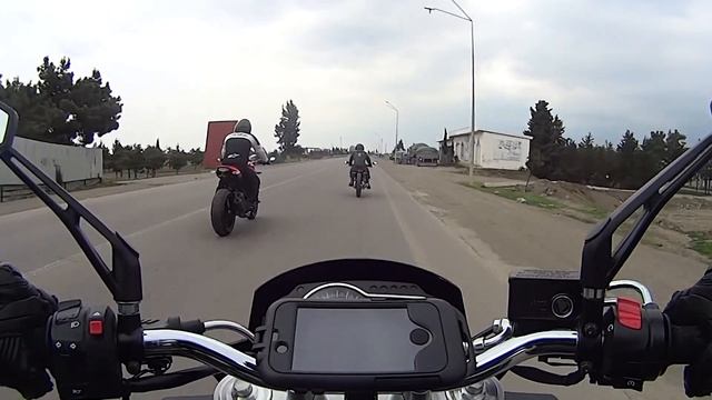 Поездка на мотоцикле - Гянджа - Шамкир - Товуз ! смотреть онлайн