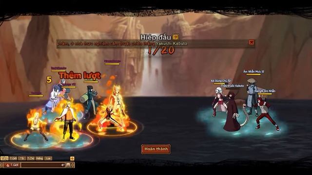 Unlimited Ninja (Naruto Toc Chien) : PVE Progress Forbidden Jutsu