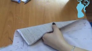 Выстегивание лацкана с бортовкой. Ролик
