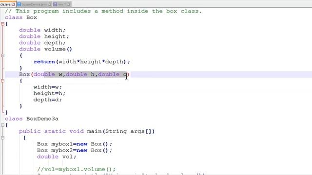 JAVA CONSTRUCTOR | this Keyword | Method with Parameter | смотреть онлайн