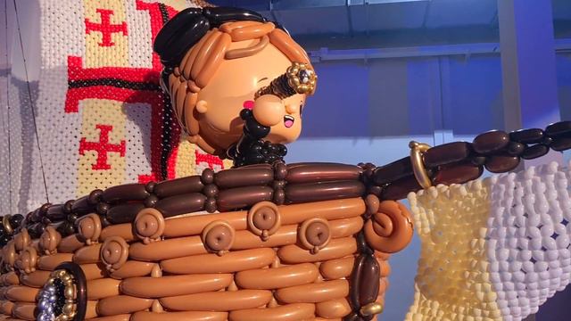 Baci 2023 Italie Milan concour de décors de ballons avec la team française смотреть онлайн