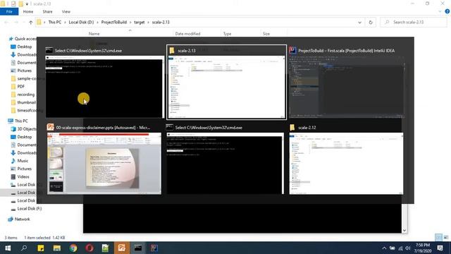 TOC - SCALA Express | How to create Scala Sbt project Jar file in IntelliJ and Run смотреть онлайн