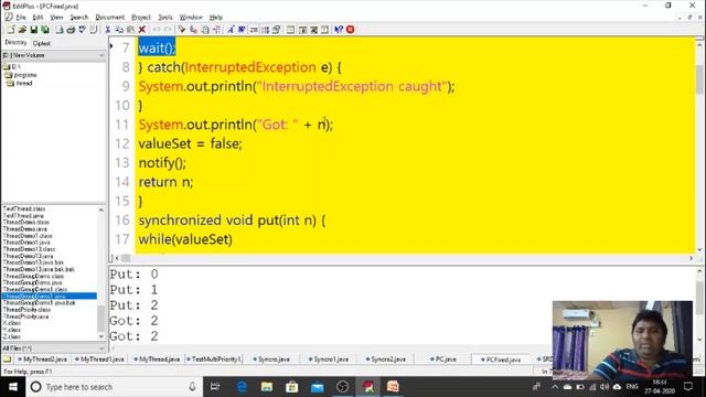 Inter Thread Communication In java смотреть онлайн
