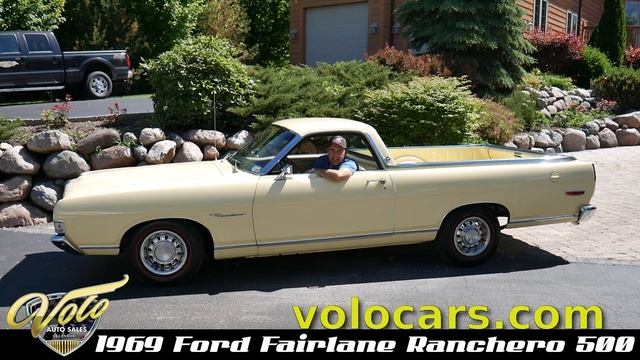 V18002 - 1969 Ford Fairlane 500 Ranchero смотреть онлайн