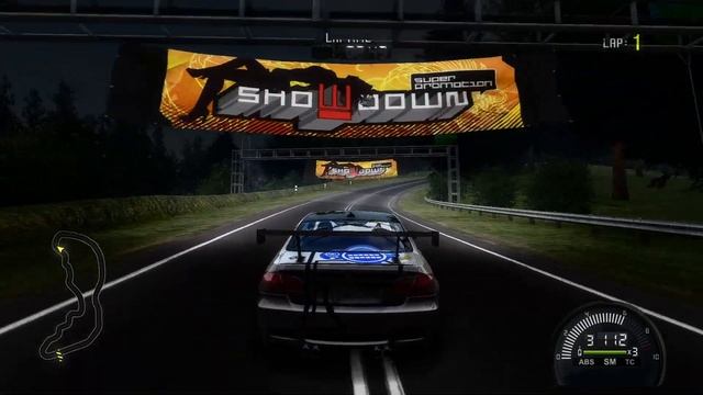 Need For Speed Pro Street real night mod testing with headlight reflection смотреть онлайн